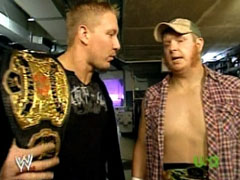 Trevor Murdoch and Lance Cade Backstages