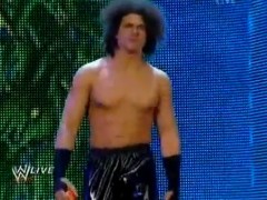 Carlito entrance at Raw