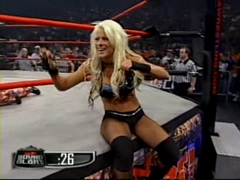 Angelina auf dem Apron