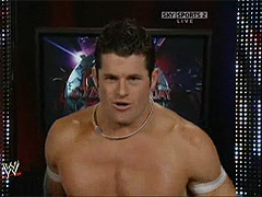 Evan Bourne Backstage