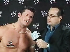 Evan Bourne Backstage