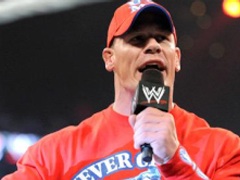 John Cena Red Shirt Microphone
