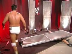 Alberto Del Rio attack Backstage