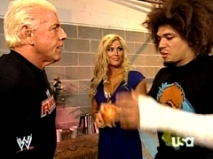 Ric Flair and Carlito 9